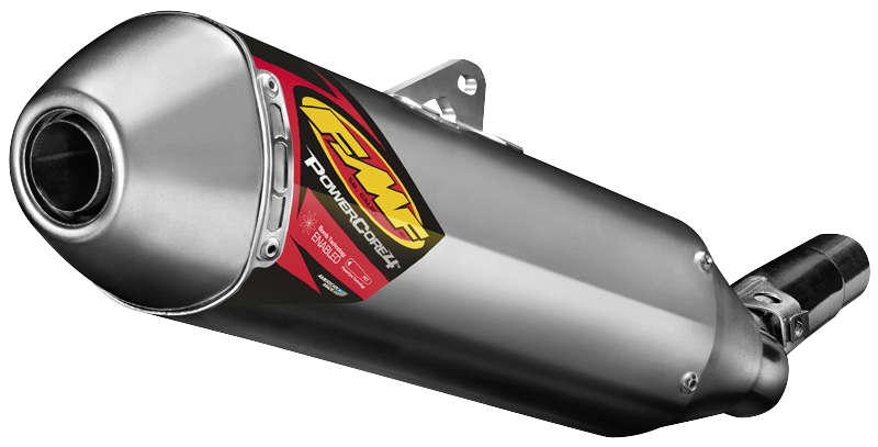 FMF Racing 043379 Powercore 4 and Powercore 4 S/A Muffler Aluminum