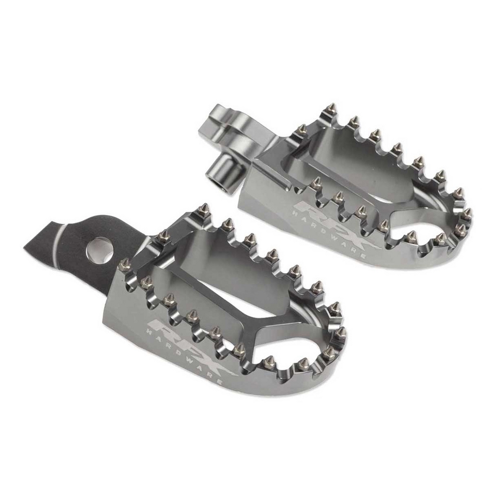 RFX FXFR 30100 99GP Pro Series Aluminum Footpegs - Gray