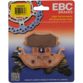 EBC FA686R R Series Long Life Sintered Brake Pads