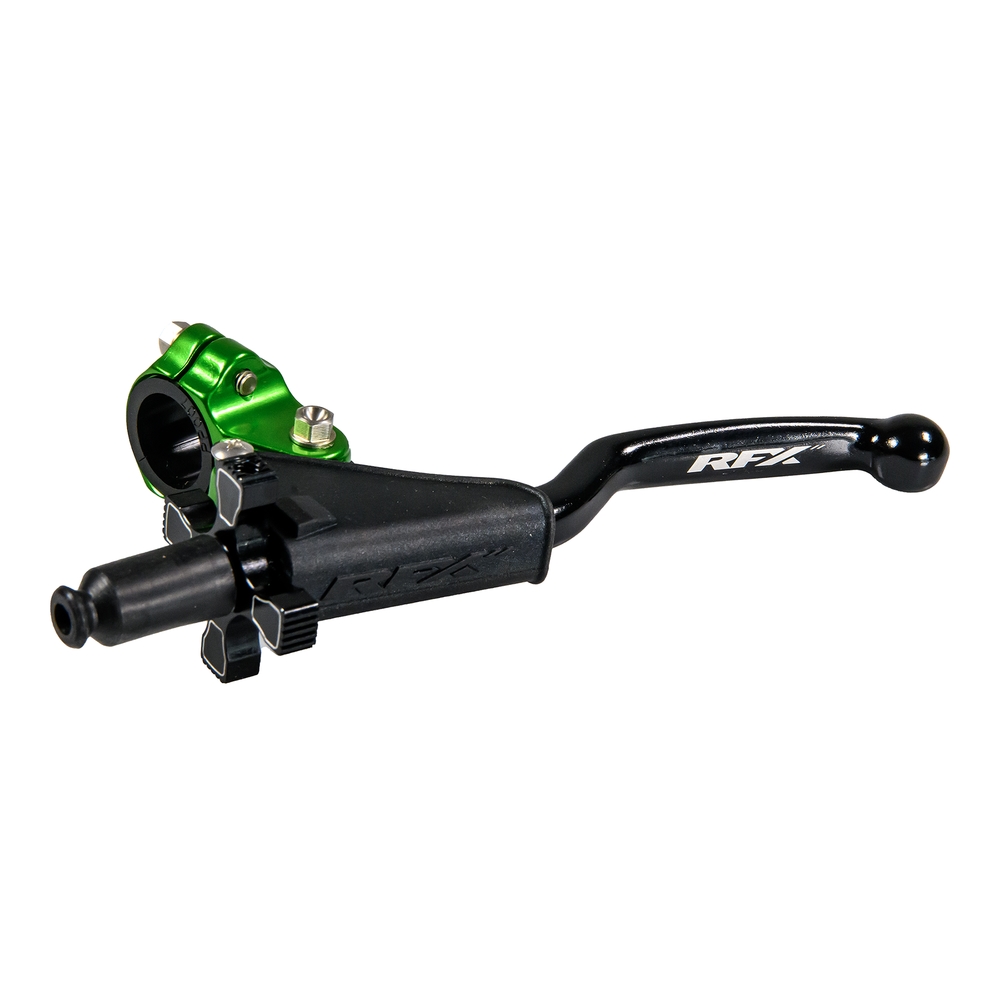 RFX FXCA 90600 99GN Pro Series Clutch Lever Assembly - Green with Black Lever