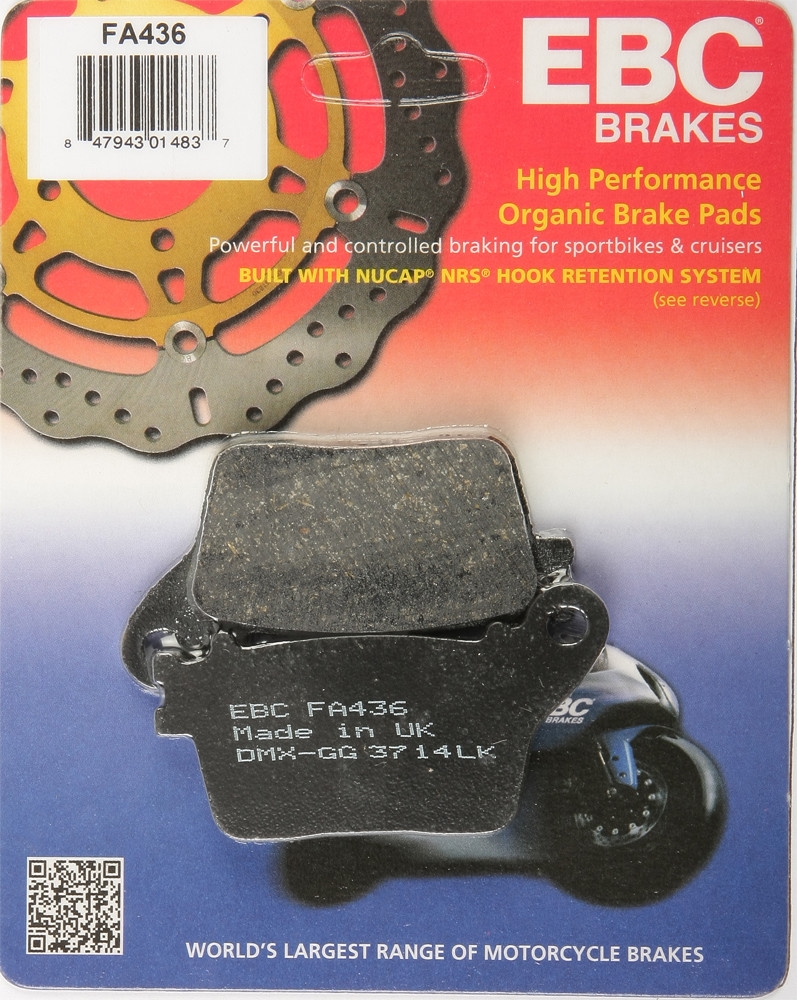 EBC FA436 Organic Brake Pads