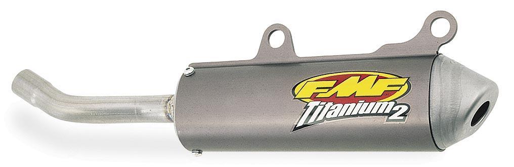 FMF Racing 025189 Titanium 2 Silencer Natural