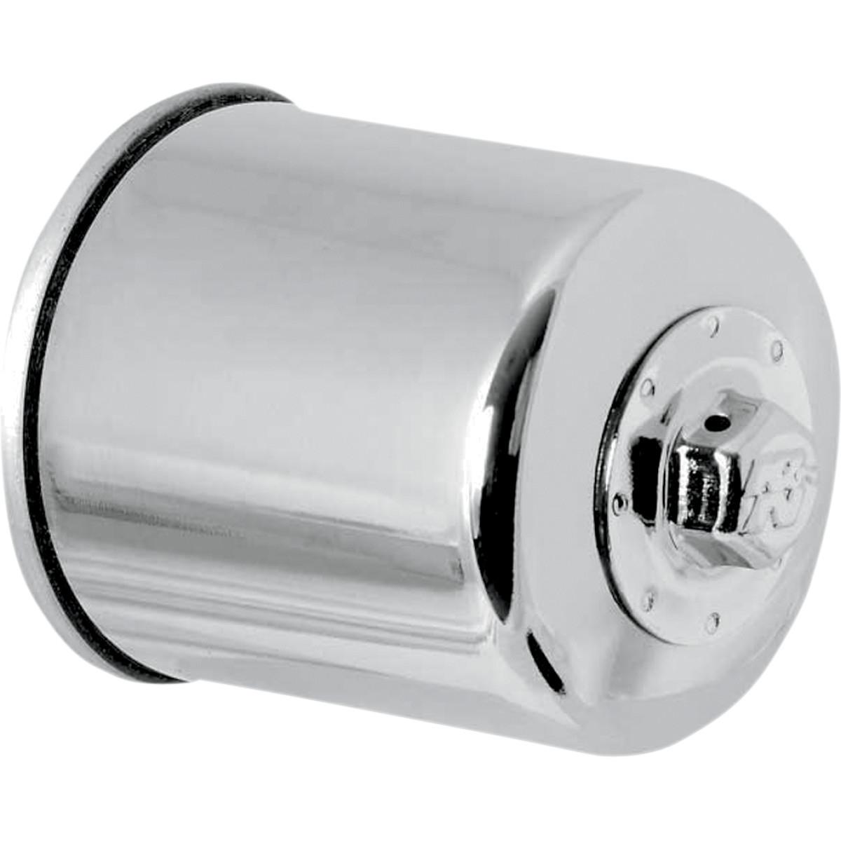 K&N Engineering KN-303C Performance Gold Oil Filter - Chrome