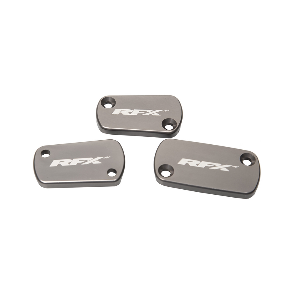 RFX FXRC 21200 99H2 Brake Reservoir Cap Kit - Gray