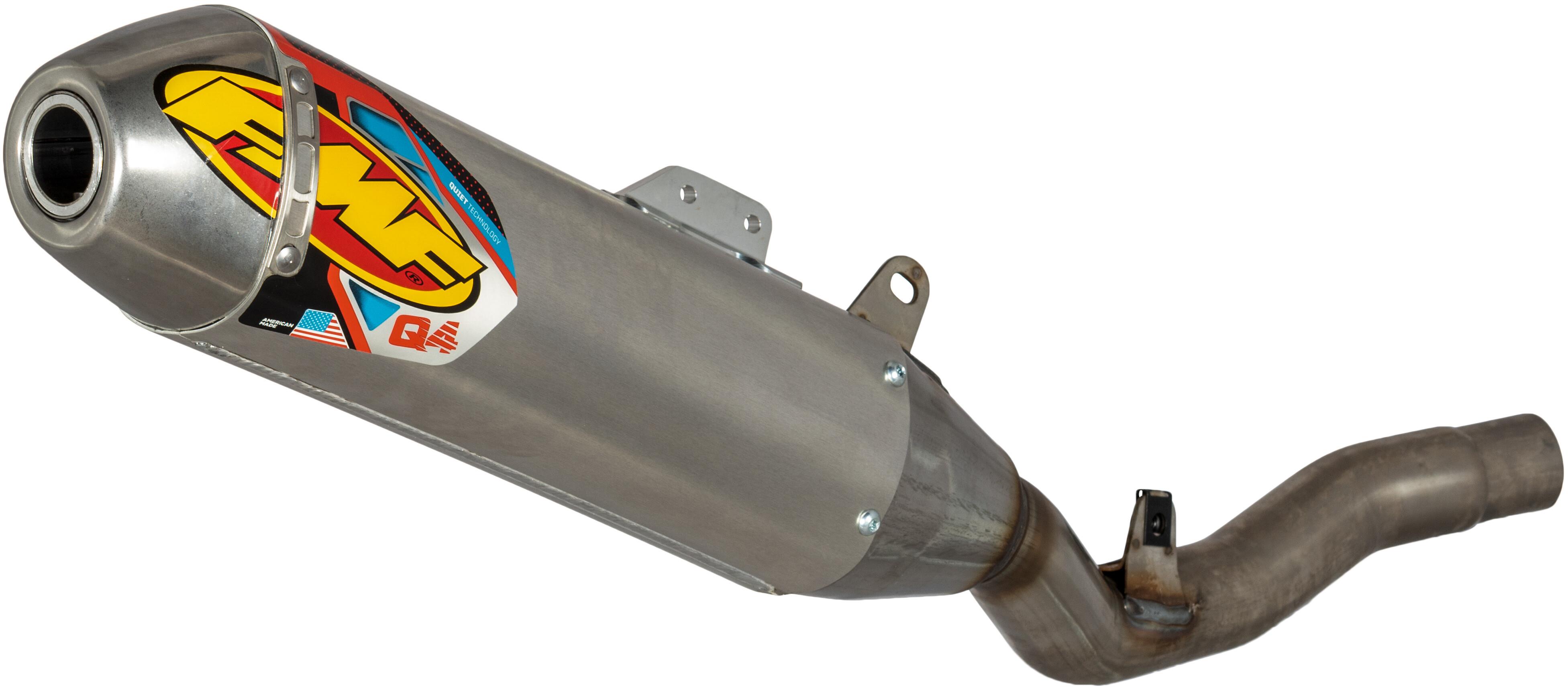 FMF Racing 045646 Q4 HEX Spark Arrestor Slip-On