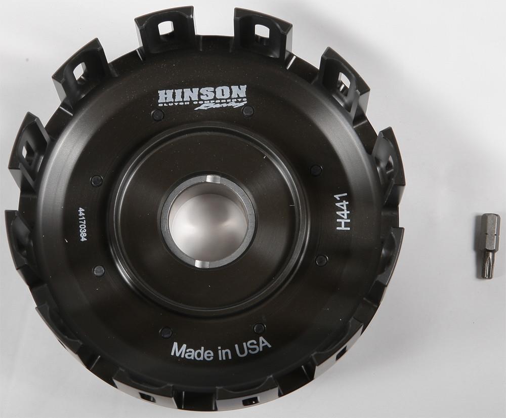 Hinson Racing H641-B-1901 Billet Clutch Basket with Kickstarter Gear