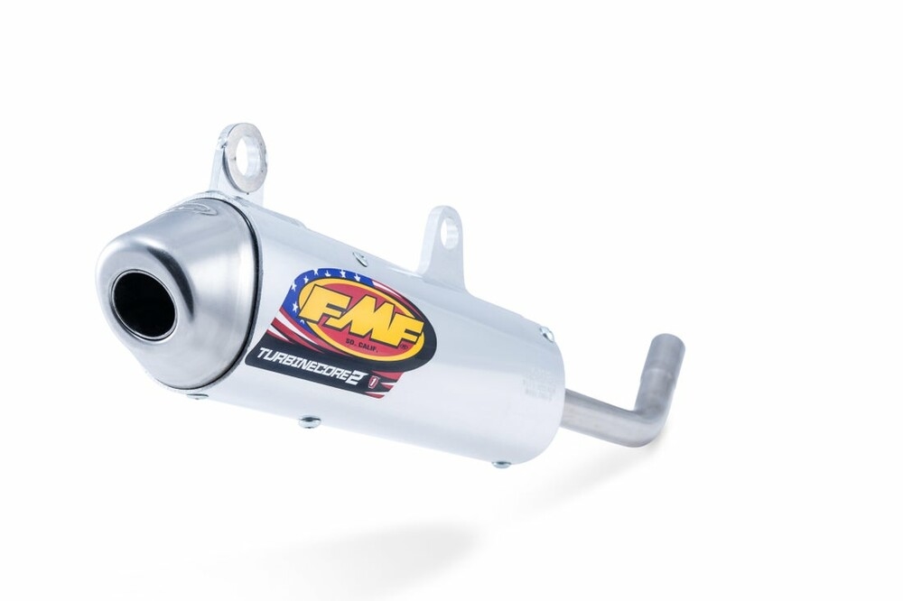 FMF Racing 024081 TurbineCore 2 Spark Arrestor Silencer Natural