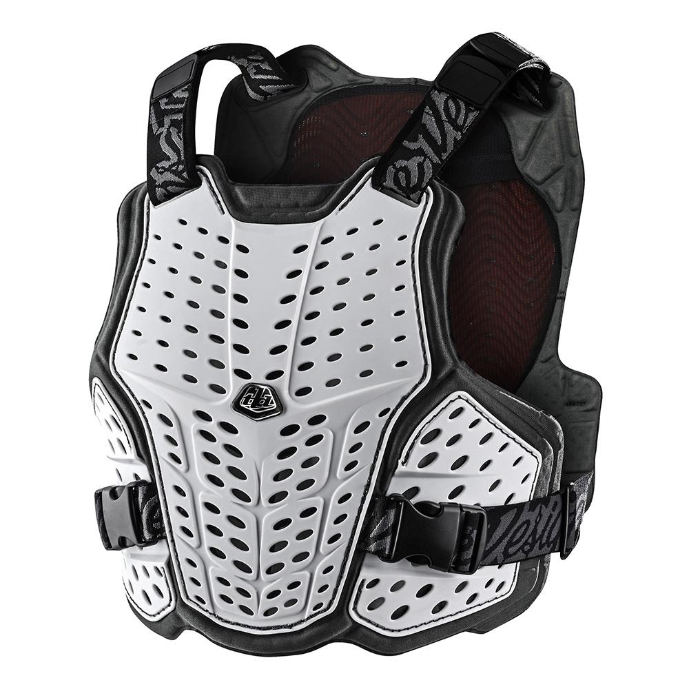 Troy Lee Designs 586003015 RockFight CE Flex Chest Protector XL-2XL White