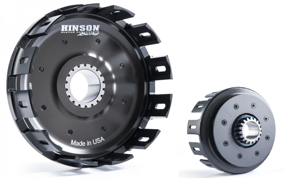 Hinson Racing H240 Billet Clutch Basket with Kickstarter Gear