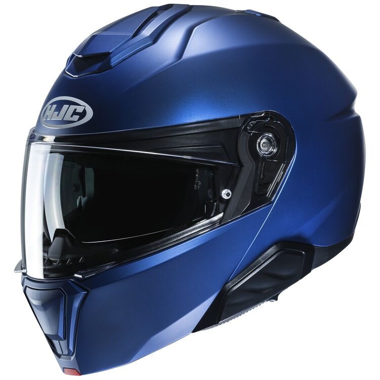 HJC i 91 Semi Flat Finish Modular w Sun Screen Motorcycle Street Riding Helmet - Picture 4 of 4