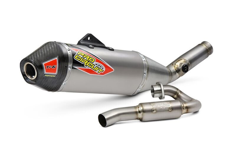 Pro Circuit 0352225F Ti-6 Full System Exhaust Natural