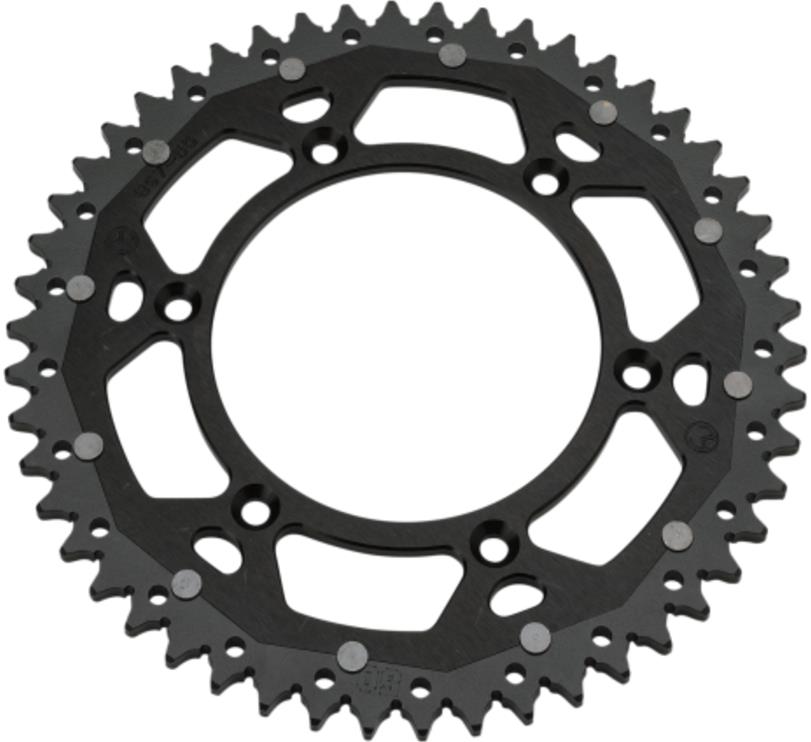 Moose Racing XF-2-1210-1496 Dual Rear Sprockets - Black