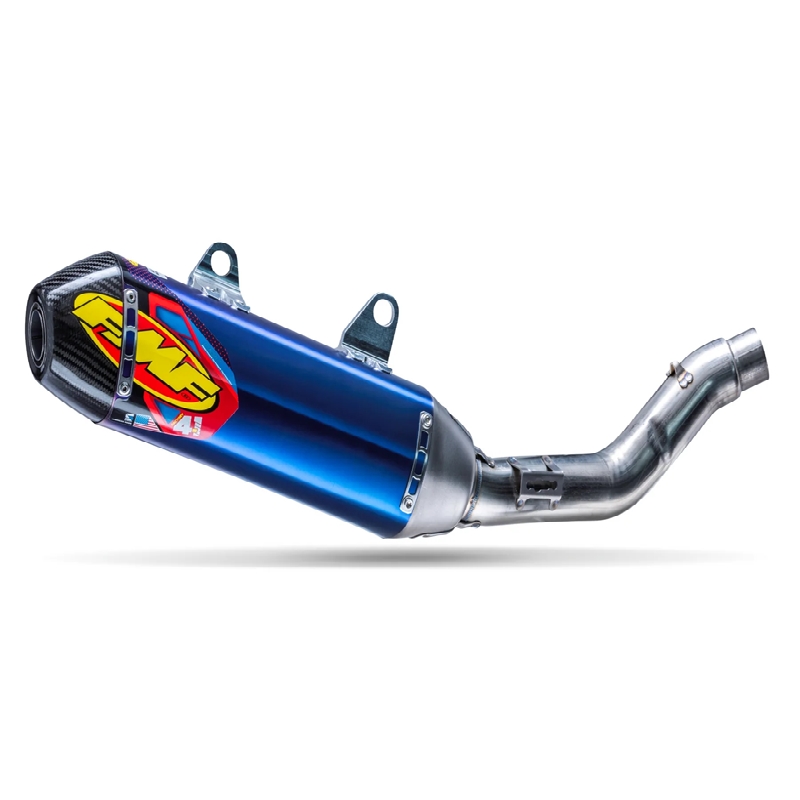 FMF Racing 045700 Factory 4.1 RCT Muffler with Carbon End Cap Blue