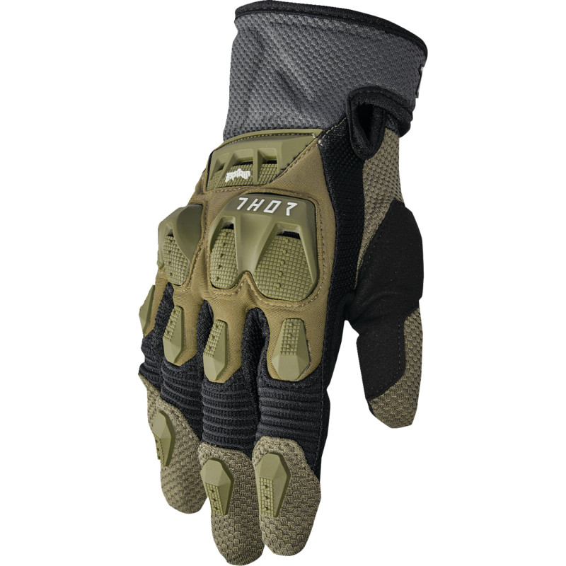 Thor Terrain Adventure Dual Sport Enduro Motorcycle Riding Gloves - Picture 2 of 4