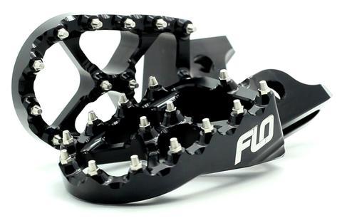 Flo Motorsports FPEG-801BLK Pro Series Footpegs - Black