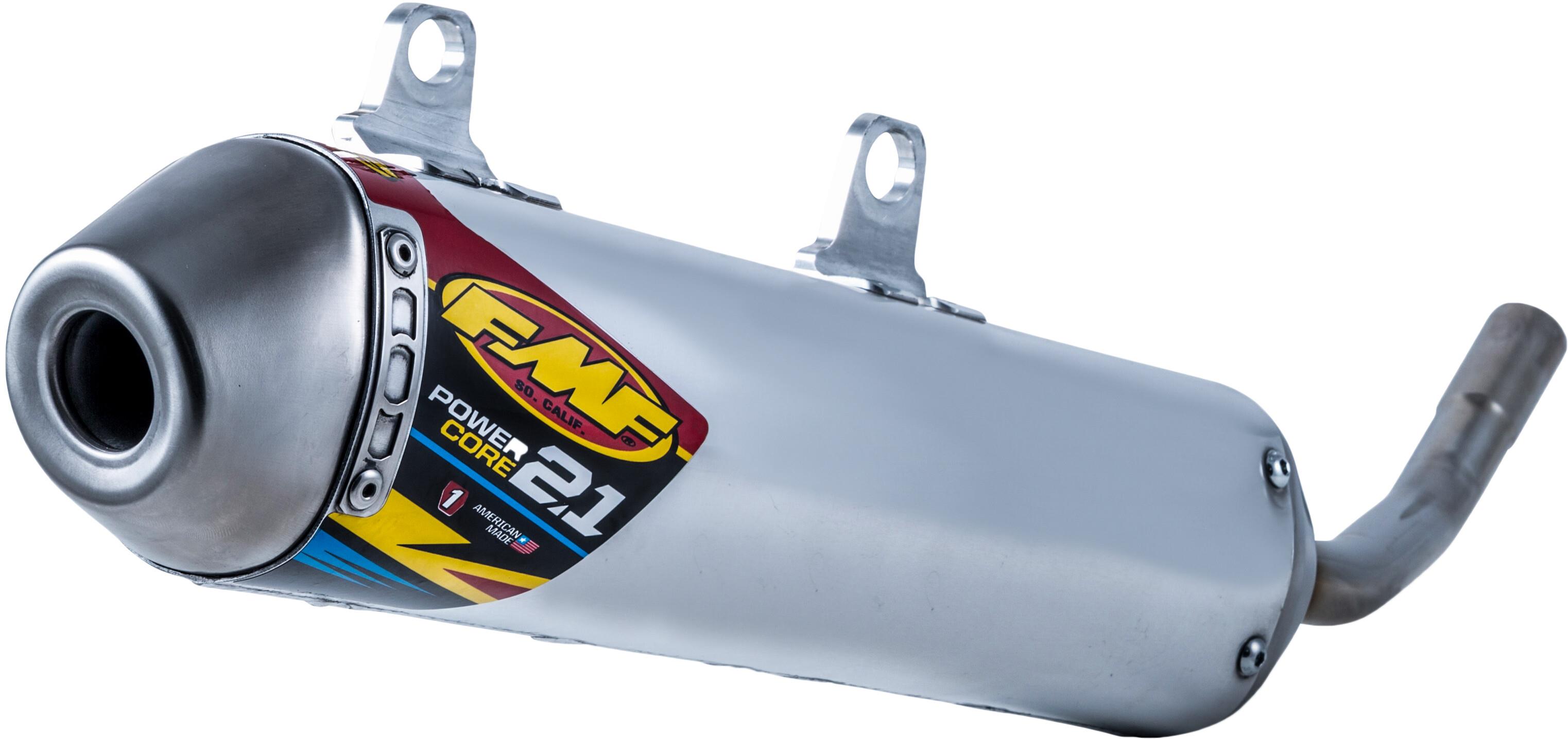 FMF Racing 025273 TurbineCore 2.1 Spark Arrestor Silencer Aluminum