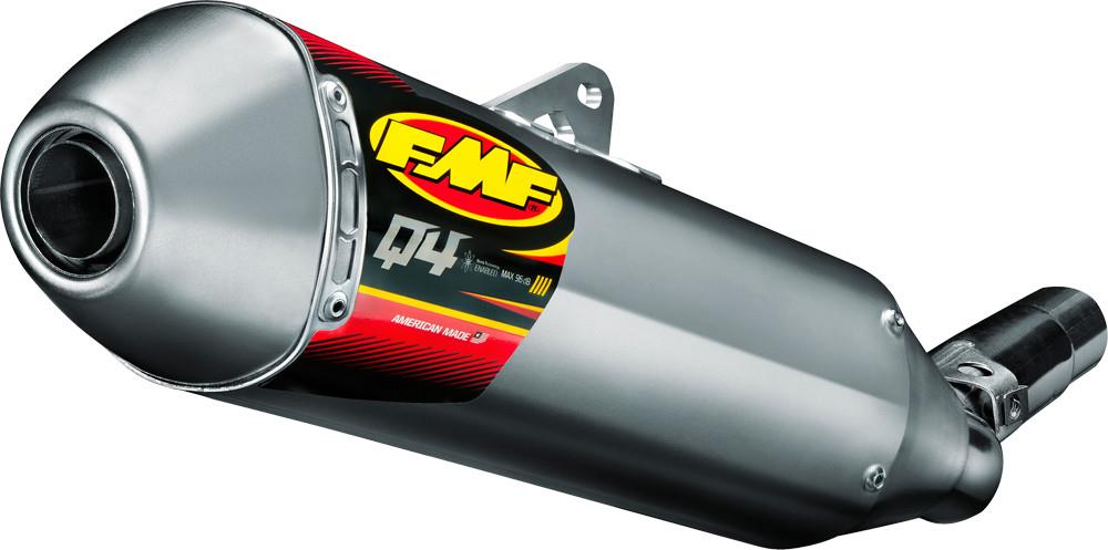 FMF Racing 045627 Q4 HEX Spark Arrestor Slip-On Aluminum