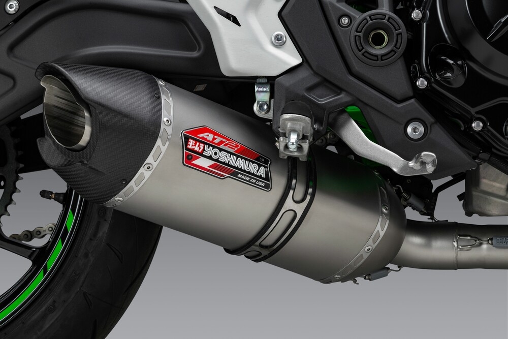 Yoshimura 14651AM521 AT2 Race Series Full System - Stainless Steel Natural