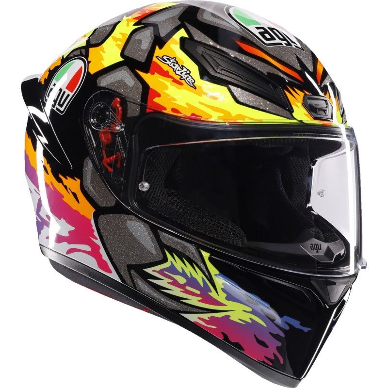 Cascos AGV K1 S Bezzechi 2023 multicolores S-2X DOT - Imagen 2 de 2