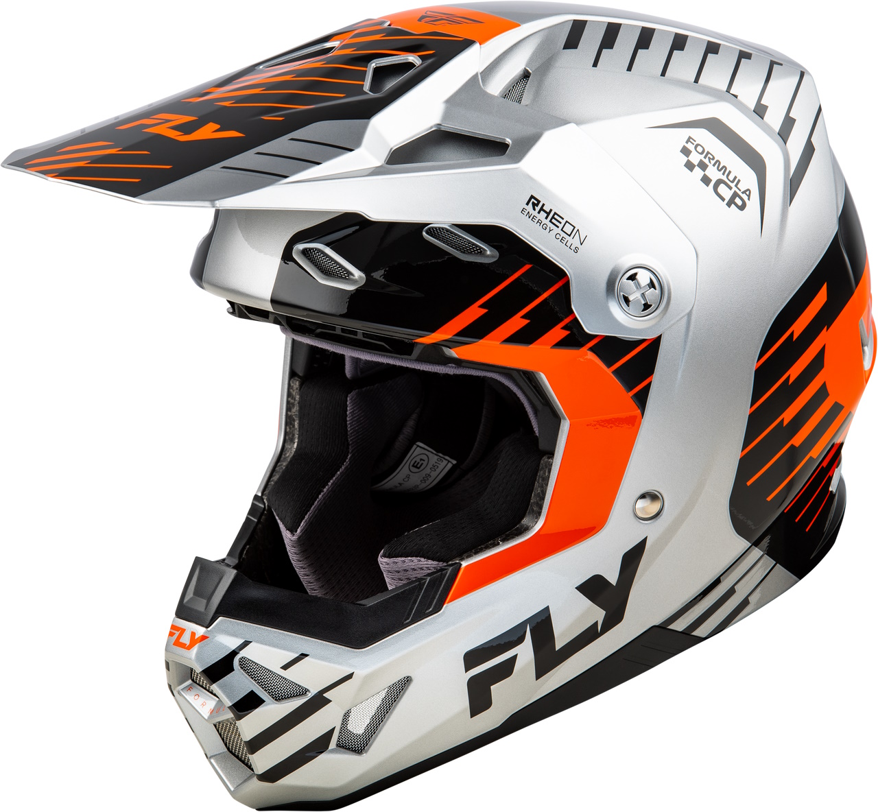 Fly Racing 73-0053S Formula Cp Slice Helmet Sm Gray
