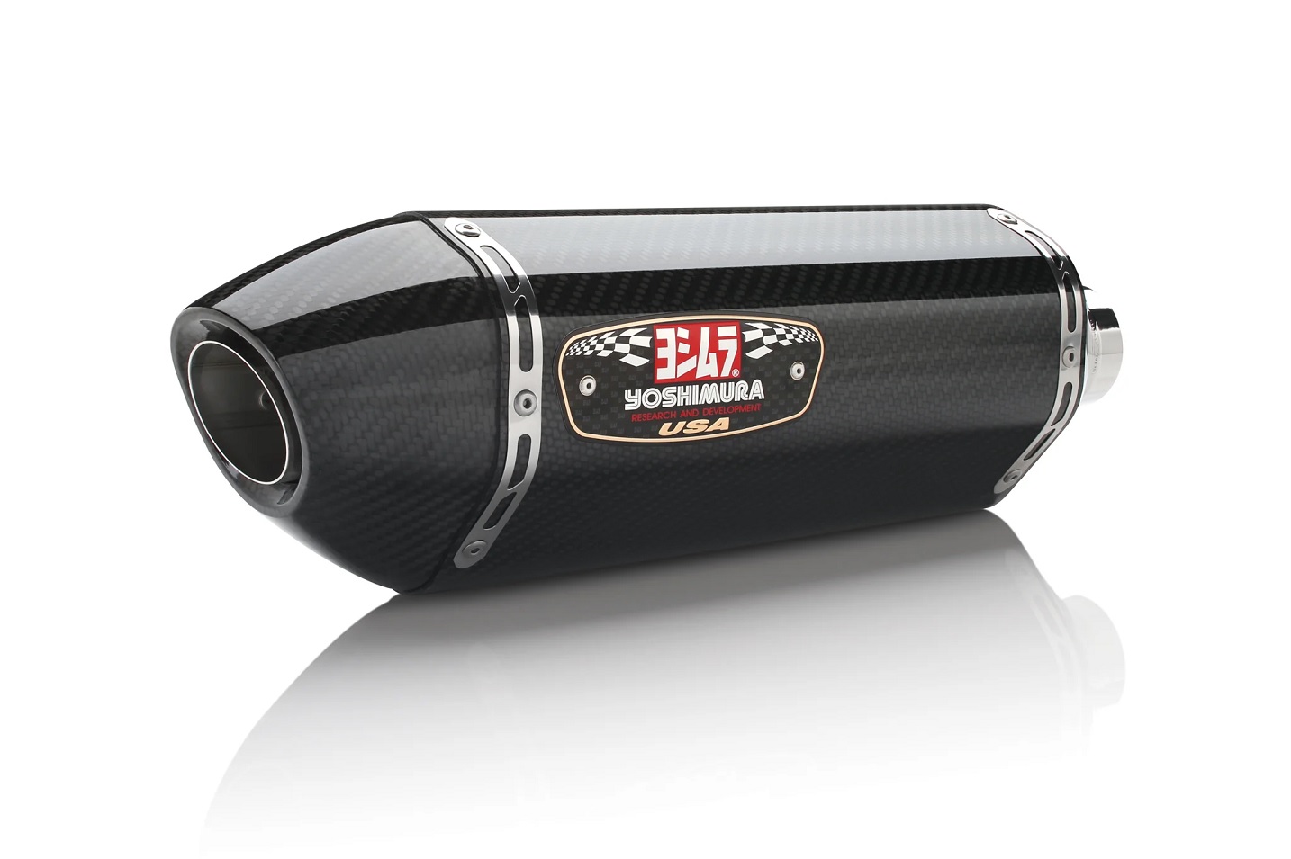 Yoshimura 11600E0220 R-77 Signature Series Slip-On - Carbon Fiber Muffler Carbon