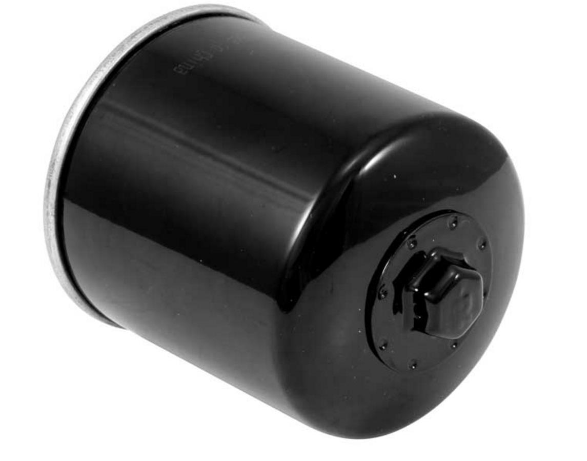 K&N Engineering KN-174B Performance Gold Oil Filter - Black