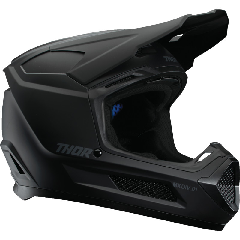 Cascos juveniles Thor Fleet Blackout SM-LRG 2 opciones - Imagen 2 de 2