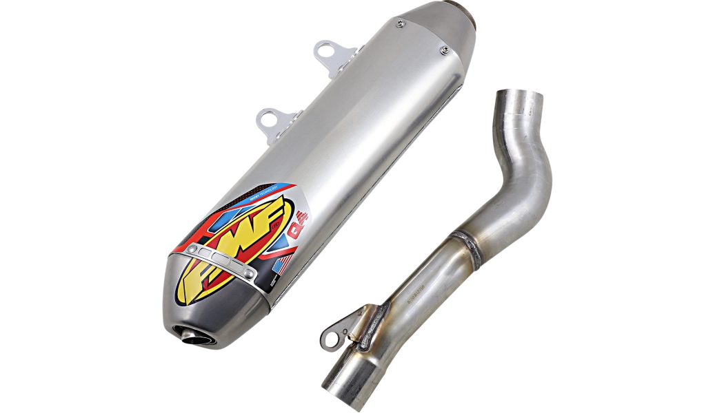 FMF Racing 045667 The Q4 Hex Series Slip-On Muffler Natural