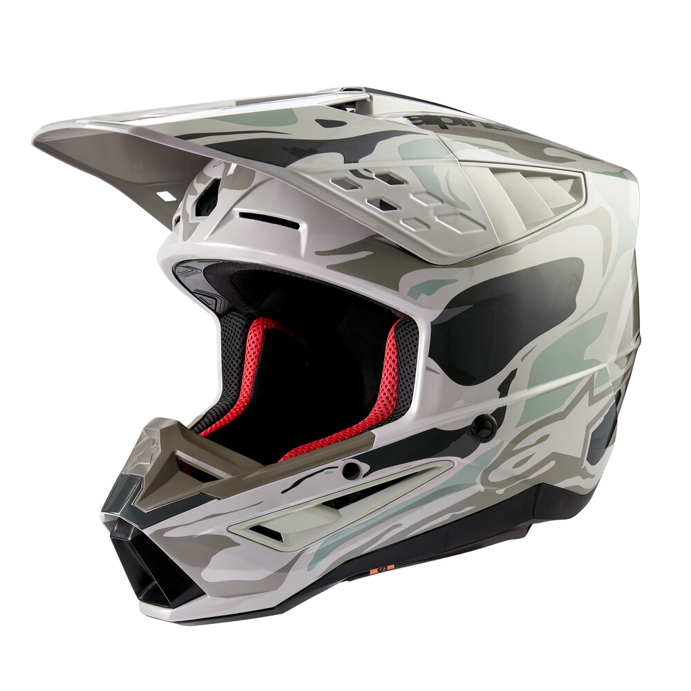 Alpinestars 8306623-9066-XS S-M5 Mineral Helmet XS Gray