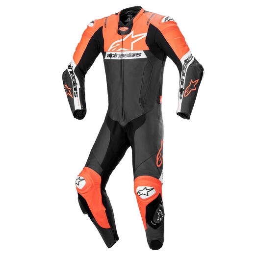 Missile V2 2-Piece Leather Suit - BLACK RACING/SPORT Suits