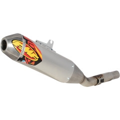 FMF Racing 042387 PowerCore 4 Spark Arrestor Slip-On Muffler - Hex Slip-On