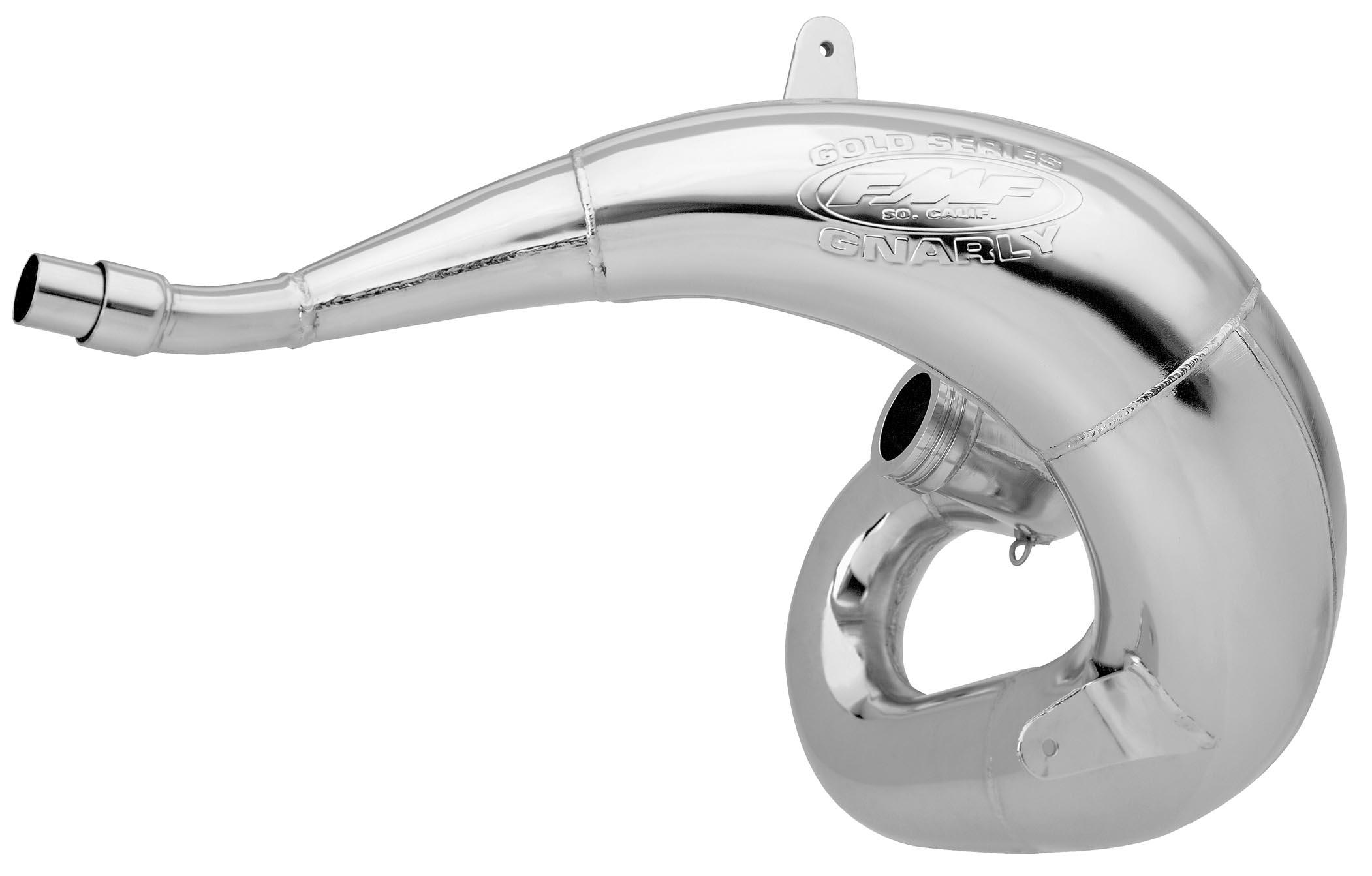 FMF Racing 025156 Gnarly Pipe Nickel