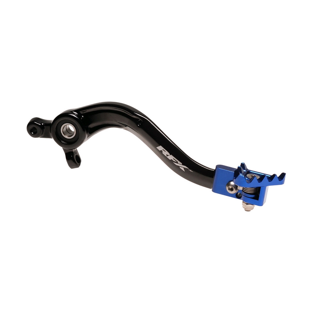 RFX FXRB 70400 99BU Pro Series Rear Brake Pedal with Folding Tip - Blue