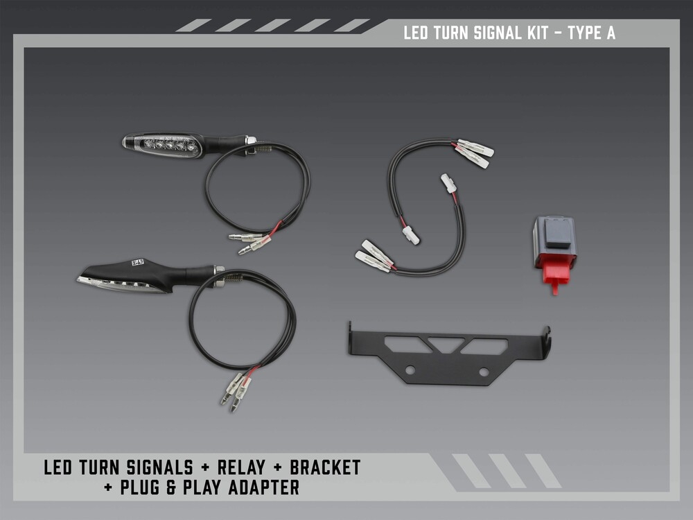 Yoshimura 075BG-STD-A-K LED Light Kit for Fender Eliminator V2