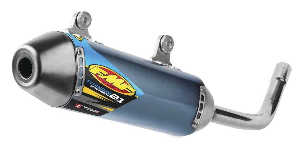 FMF Racing 025209 PowerCore 2.1 Silencer - Titanium