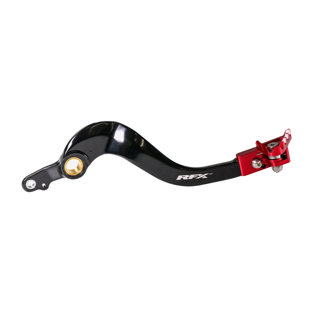 RFX FXRB 10500 99RD Pro Series Rear Brake Pedal with Folding Tip - Red