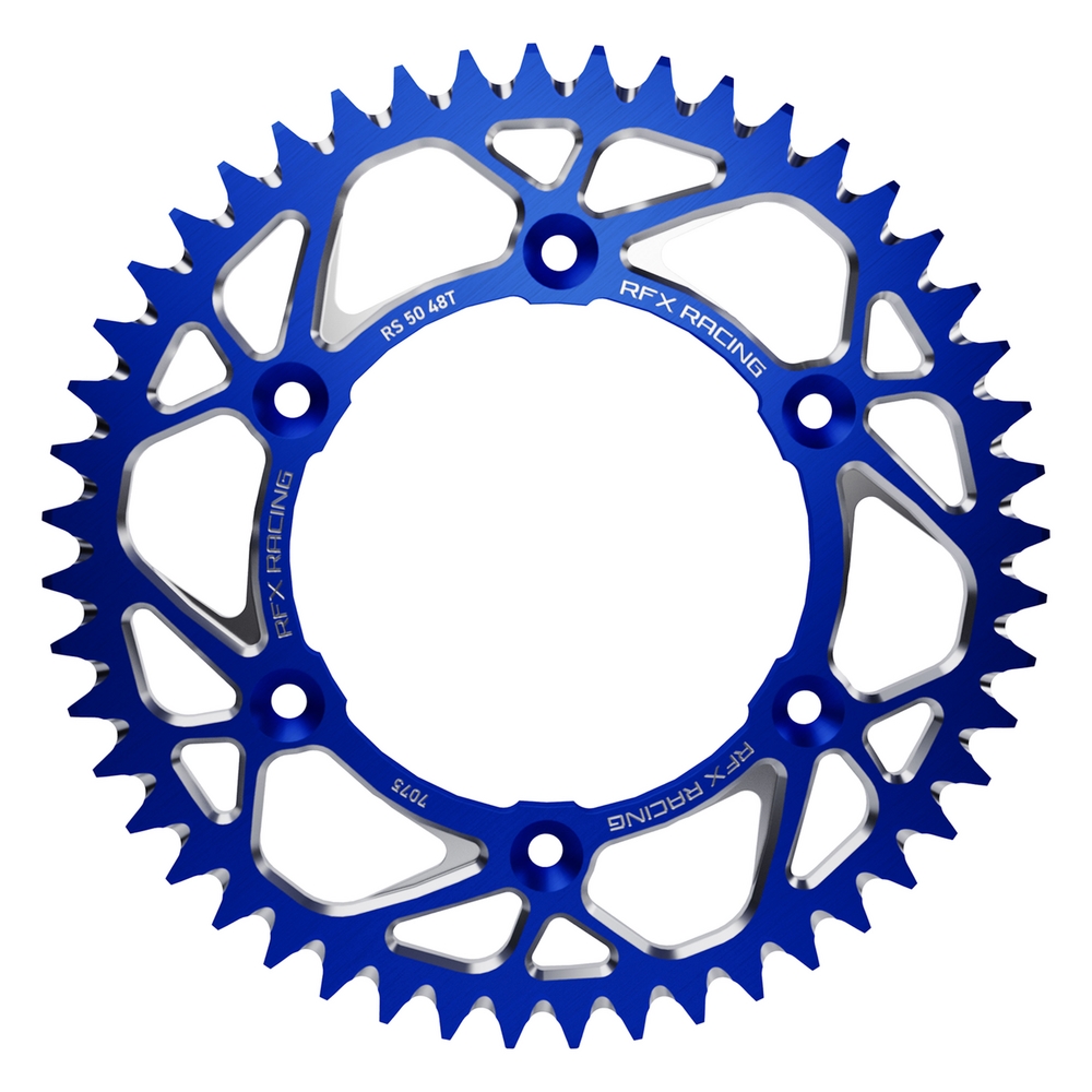 RFX FXRS 60-51 99BU Aluminum Rear Sprocket - 51T. - Blue