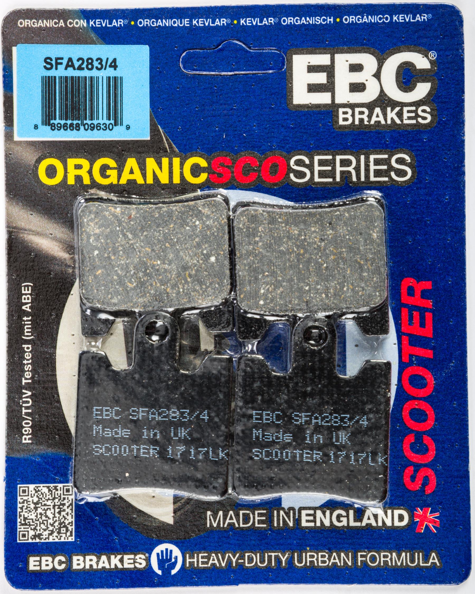 EBC SFA283/4 Organic Brake Pads