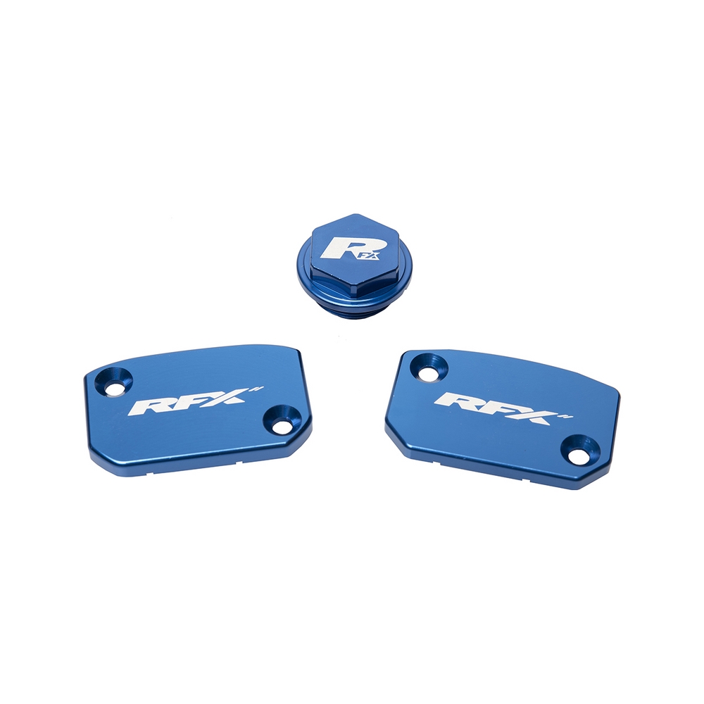 RFX FXRC 72000 99BU Brake Reservoir Cap Kit - Blue
