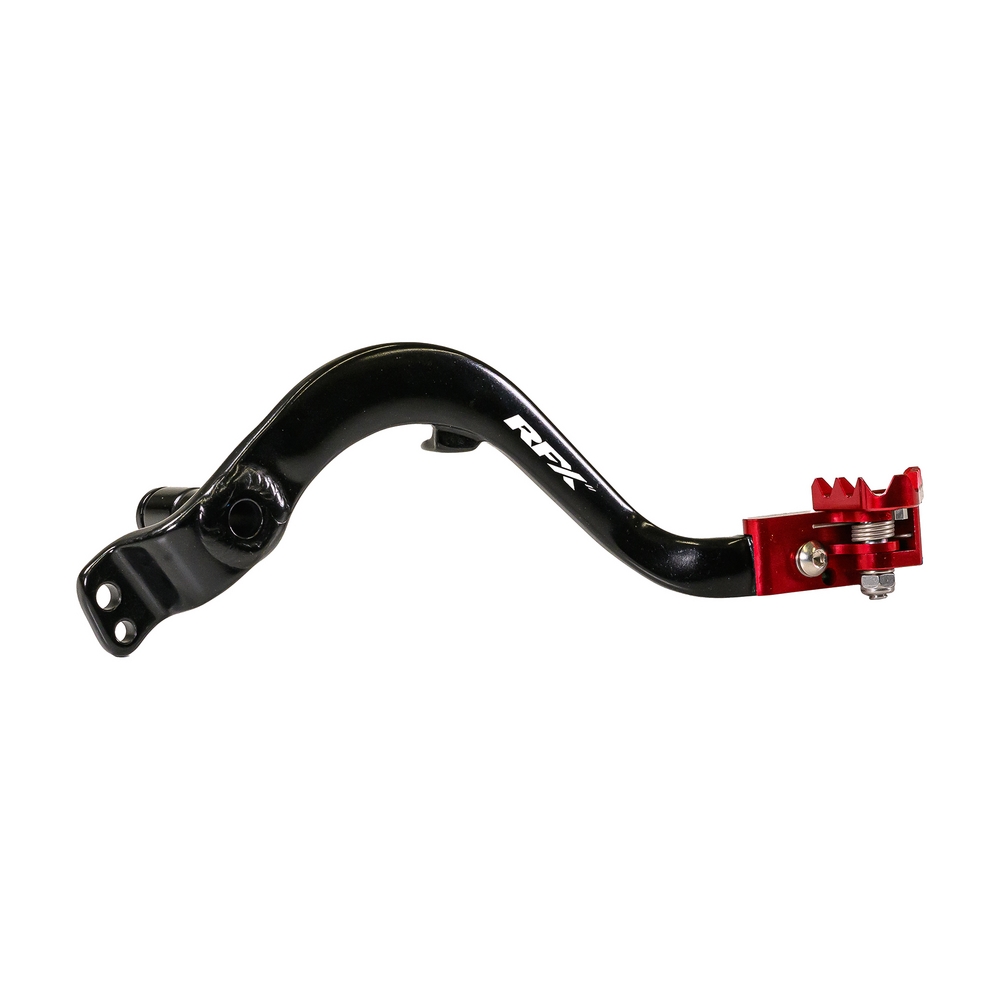 RFX FXRB 10700 99RD Pro Series Rear Brake Pedal with Folding Tip - Red