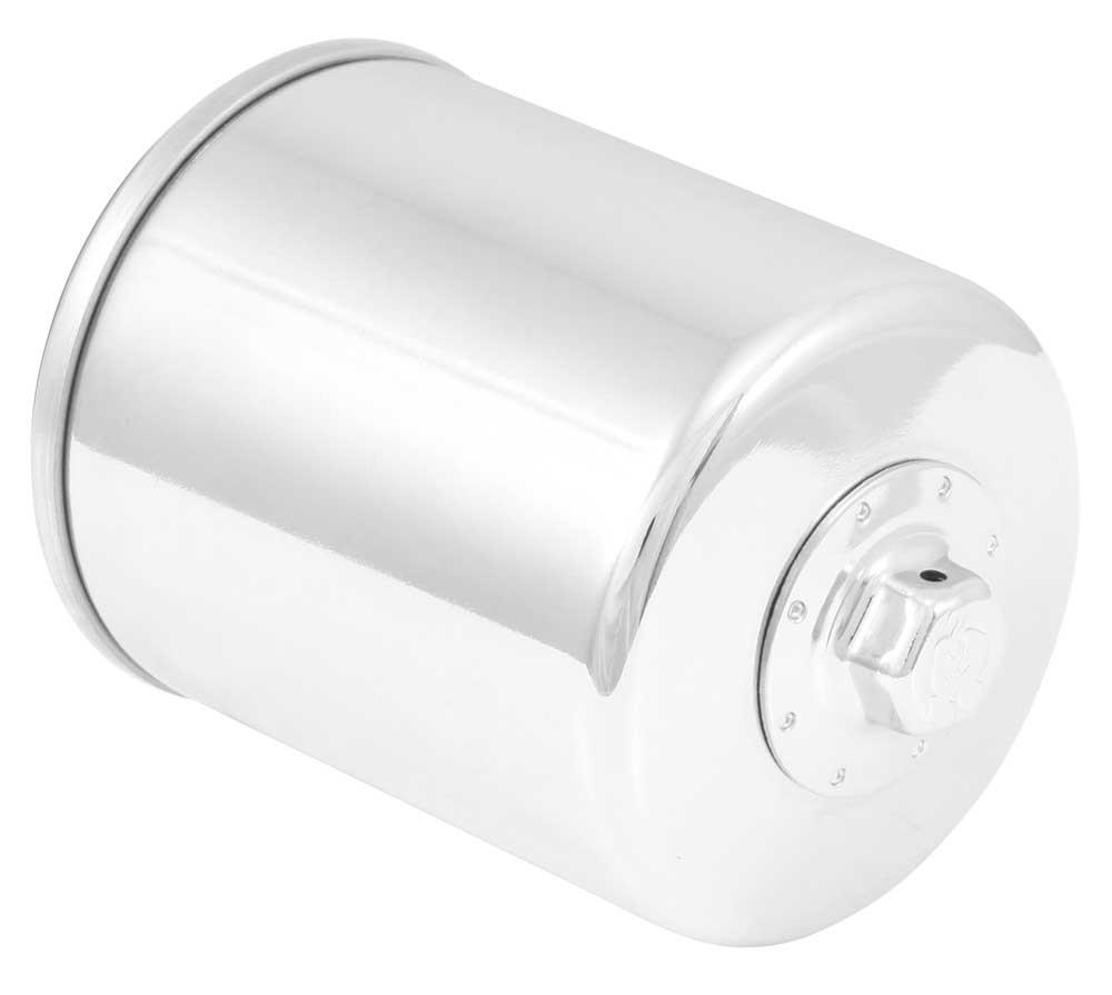 K&N Engineering KN-170C Performance Gold Oil Filter - Chrome