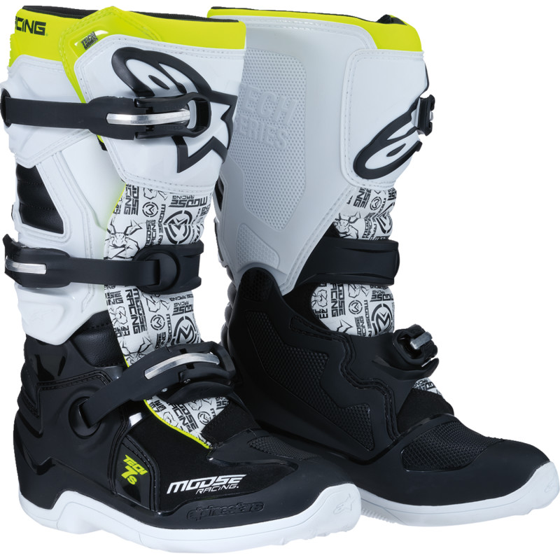 Moose Racing Alpinestars Youth Tech 7S Boots All Sizes/Colors NEW - Picture 2 of 5