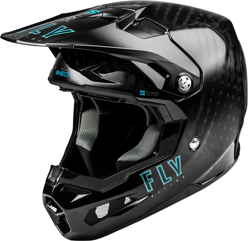Fly Racing 73-4415YL Formula S Carbon Legacy Youth Helmet Lg Black