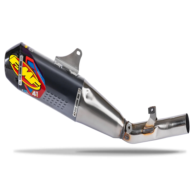 FMF Racing 041618 Factory 4.1 RCT Muffler with Carbon End Cap Gray