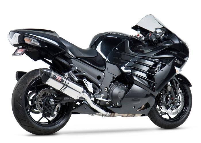 Yoshimura 1414020520 R-77 Race Series Dual Slip-Ons - Stainless Steel Muffler...
