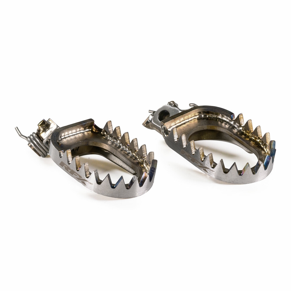 RFX FXFR 40100 GPTI Pro Series Titanium Footpegs