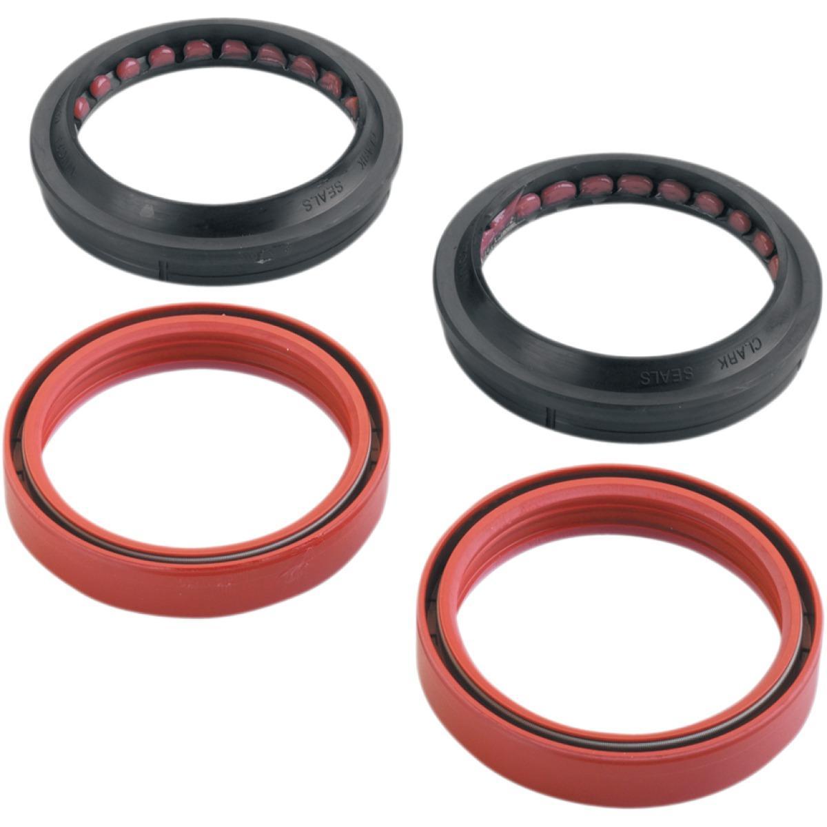K&L Supply - 15-5085 - Fork Seal/Wiper Kit, 41x53x8/9.5mm