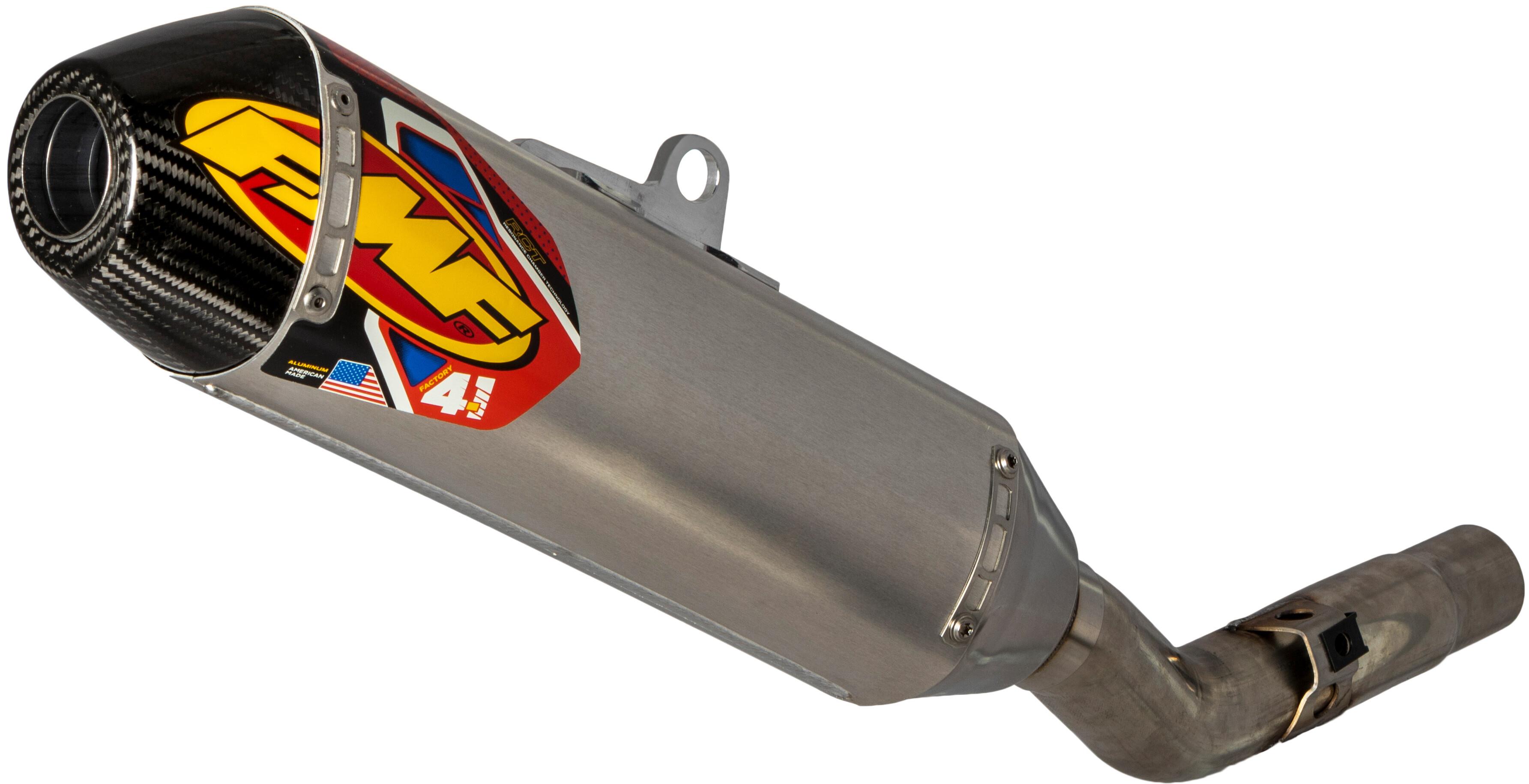 FMF Racing 045647 Factory 4.1 RCT Slip-On - Aluminum Natural