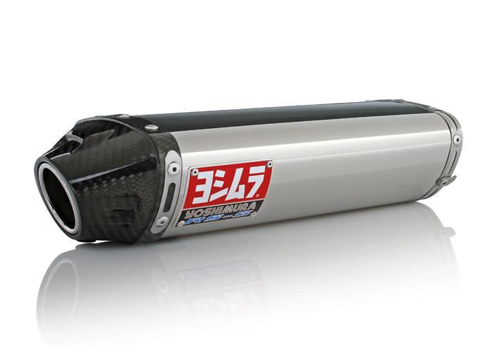 Yoshimura 1227275 RS-5 Street Series Slip-On - Stainless Steel Muffler Natural