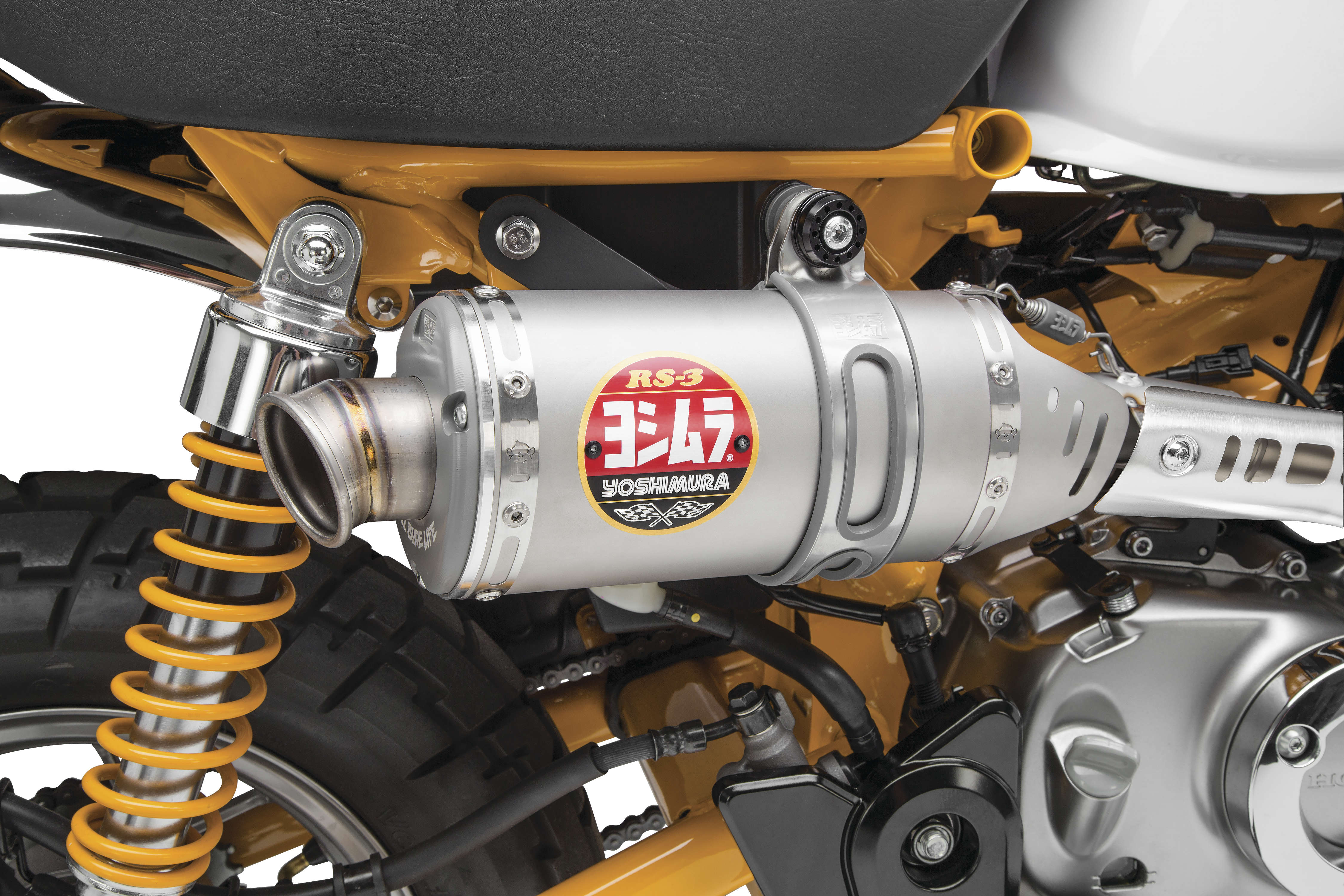 Yoshimura 12130B5500 RS-3 Street Series Works Finish Slip-On - Stainless Stee...